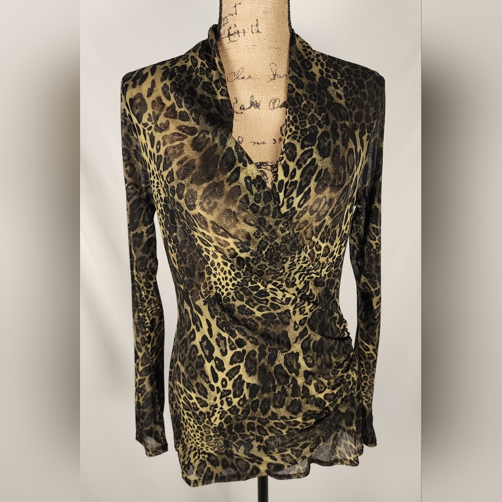 Karen Kane  long sleeve sheer wrap